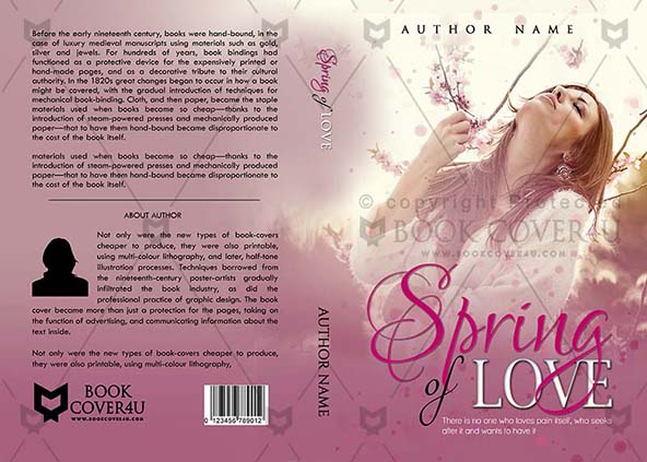 Romance-book-cover-design-Spring Of Love-front