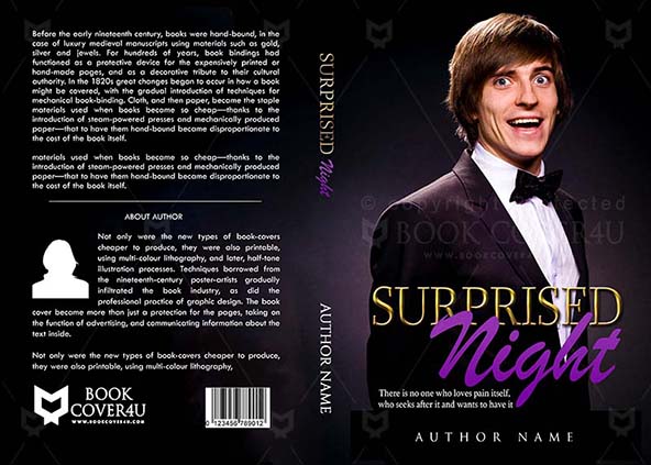Romance-book-cover-design-Surprised Night-front
