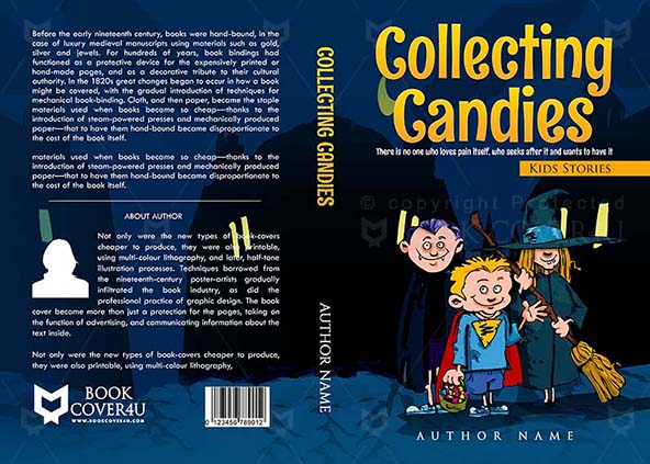 Children-book-cover-design-Collecting Candies-front