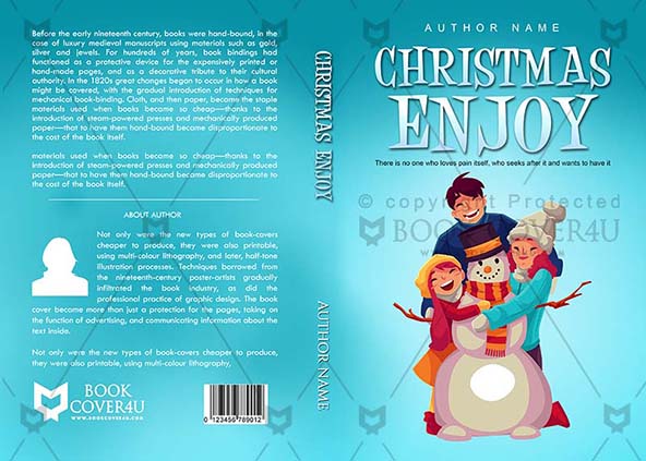 Children-book-cover-design-Christmas Enjoy-front