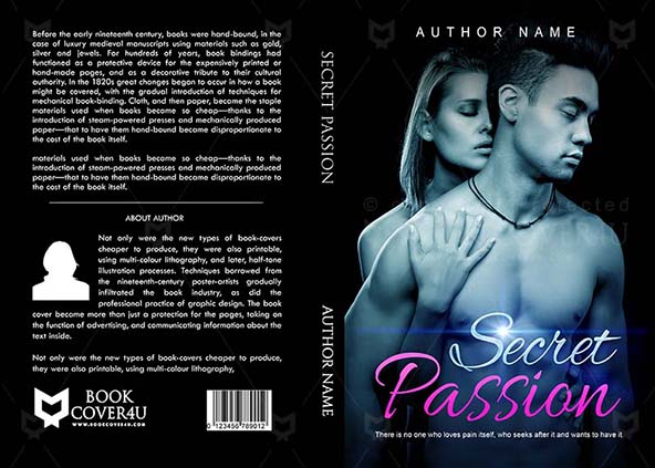 Romance-book-cover-design-Secret Passion-front