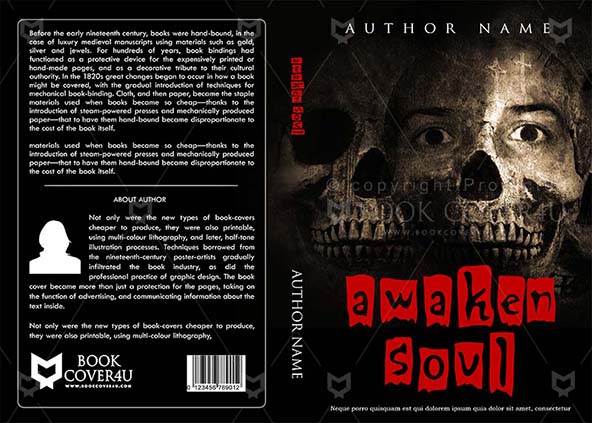 Horror-book-cover-design-Awaken Soul-front