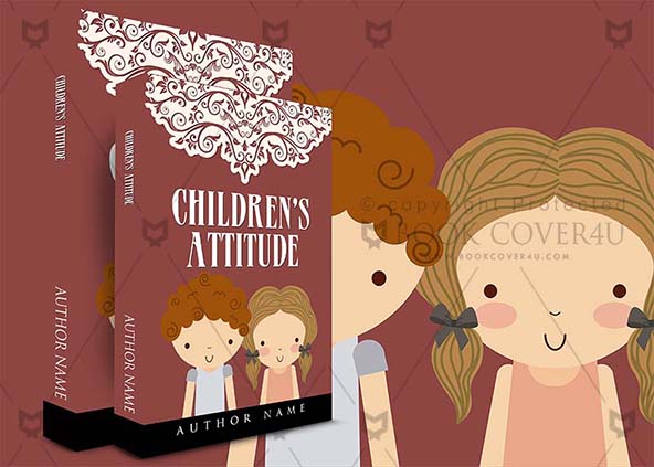 Children-book-cover-design-Children Attitude-back