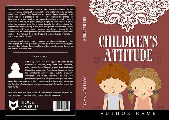 Children-book-cover-design-Children Attitude-front
