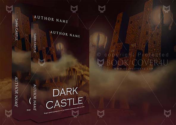Fantasy-book-cover-design-Dark Castle-back