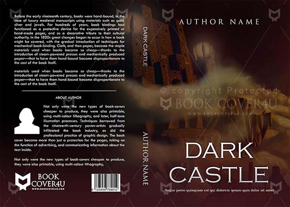 Fantasy-book-cover-design-Dark Castle-front
