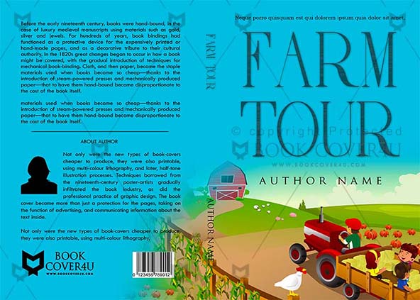 Children-book-cover-design-Farm Tour-front