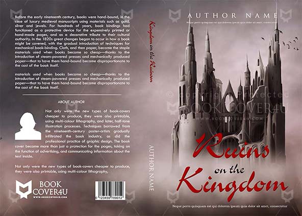 SCI-FI-book-cover-design-Ruins On The....-front