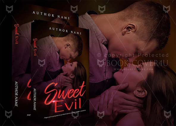 Romance-book-cover-design-Sweet Evil-back