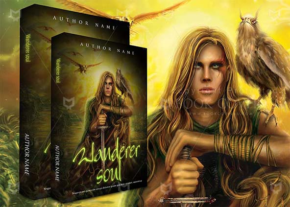 Fantasy-book-cover-design-Wanderer Soul-back