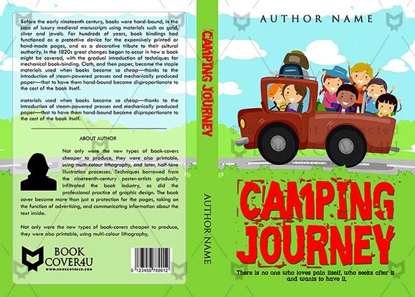 Children-book-cover-design-Camping Journey-front