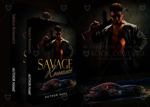 Romance-book-cover-design-Savage Romance-back