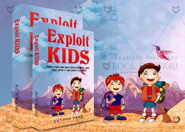 Children-book-cover-design-Exploit Kids-back