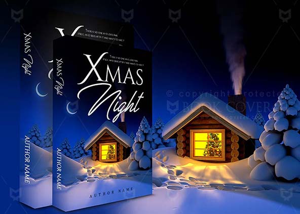 Children-book-cover-design-Xmas Night-back