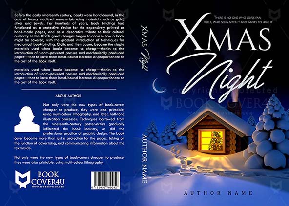 Children-book-cover-design-Xmas Night-front