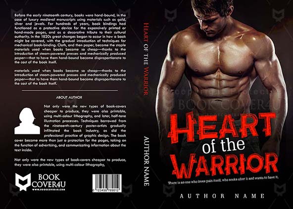 Romance-book-cover-design-Heart Of The Worrior-front