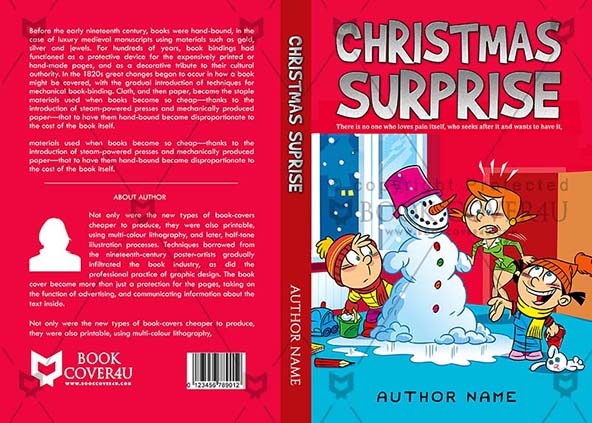 Children-book-cover-design-Christmas Surprise-front