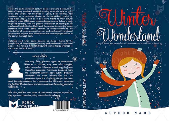 Children-book-cover-design-Winter Wonderland-front