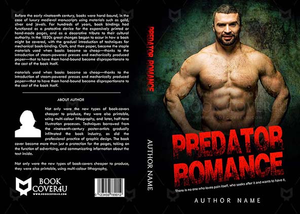 Romance-book-cover-design-Predator Romance-front