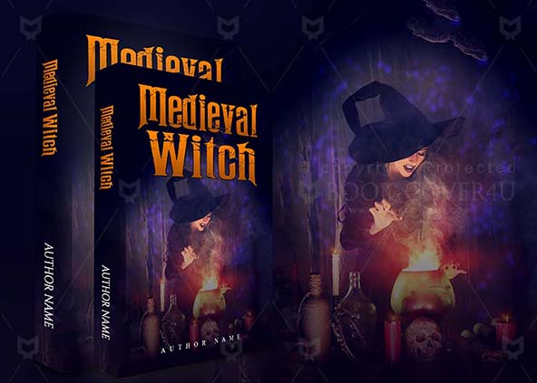 Horror-book-cover-design-Medieval Witch-back