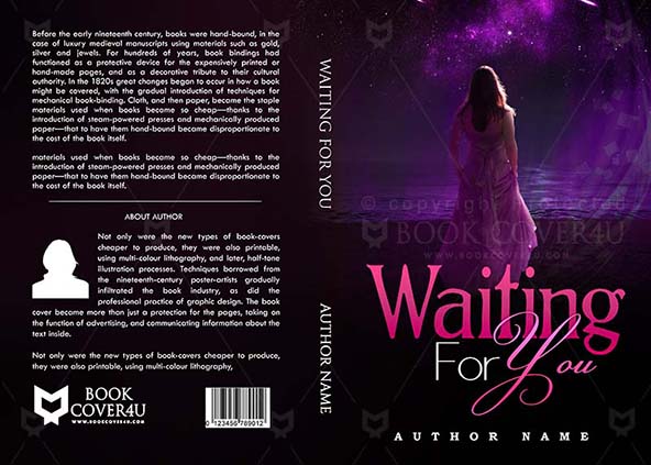 Romance Book cover Design - Waiting For You