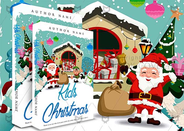 Children-book-cover-design-Kids Christmas-back