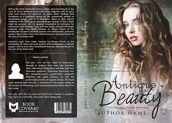 Fantasy-book-cover-design-Antique Beauty-front