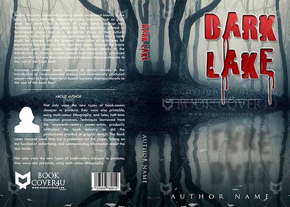 Fantasy-book-cover-design-Dark Lake-front
