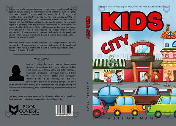 Children-book-cover-design-Kids City-front