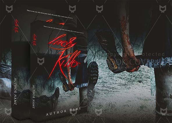 Horror-book-cover-design-Lady Killer-back