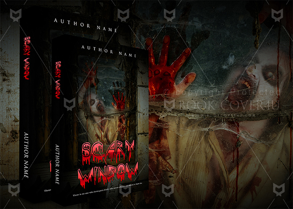 Horror-book-cover-design-Scary Window-back