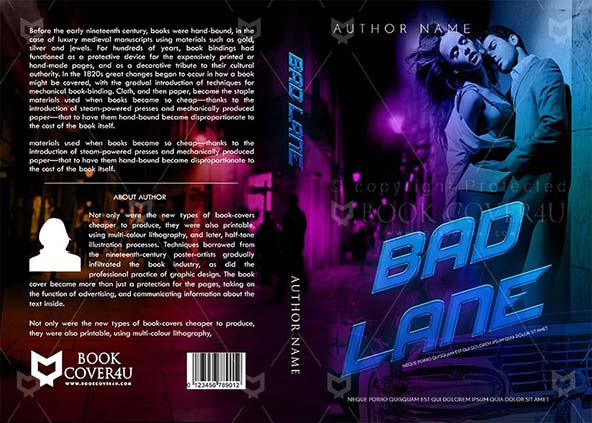 Romance-book-cover-design-Bad Lane-front