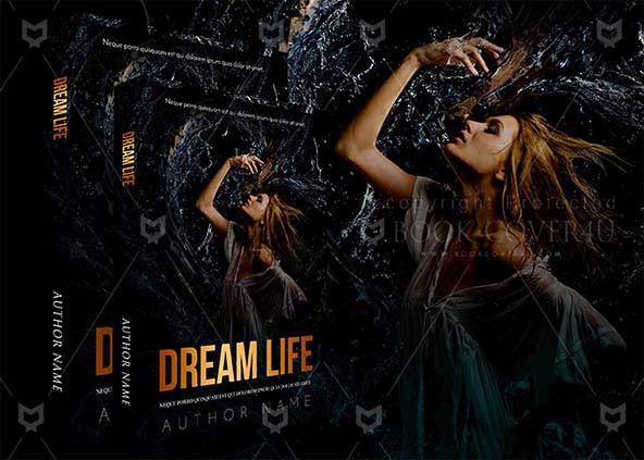 Fantasy-book-cover-design-Dream Life-back