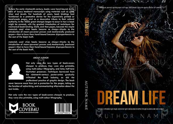 Fantasy-book-cover-design-Dream Life-front