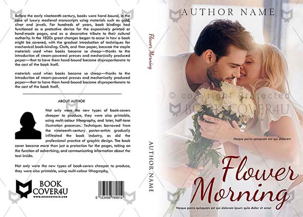 Romance-book-cover-design-Flower Morning-front