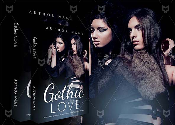 Romance-book-cover-design-Gothic Love-back