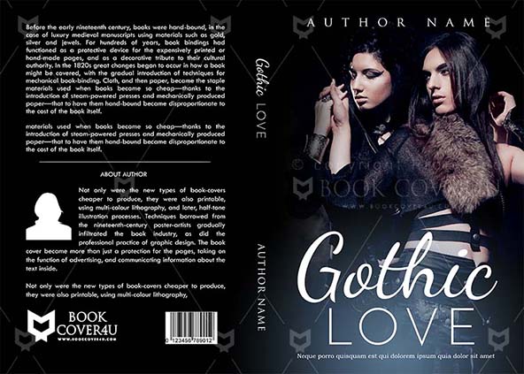 Romance-book-cover-design-Gothic Love-front