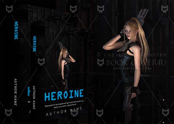 Fantasy-book-cover-design-Heroine-back