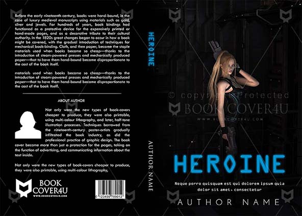 Fantasy-book-cover-design-Heroine-front