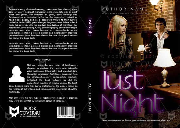 Romance-book-cover-design-Lust Night-front