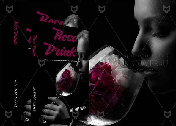 Romance-book-cover-design-Rose Drink-back