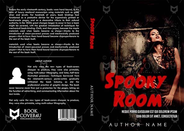 Horror-book-cover-design-Spooky Room-front