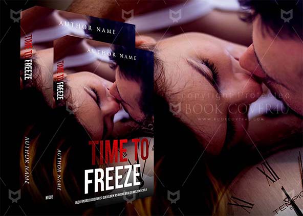 Romance-book-cover-design-Time To Freeze-back