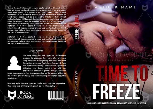 Romance-book-cover-design-Time To Freeze-front