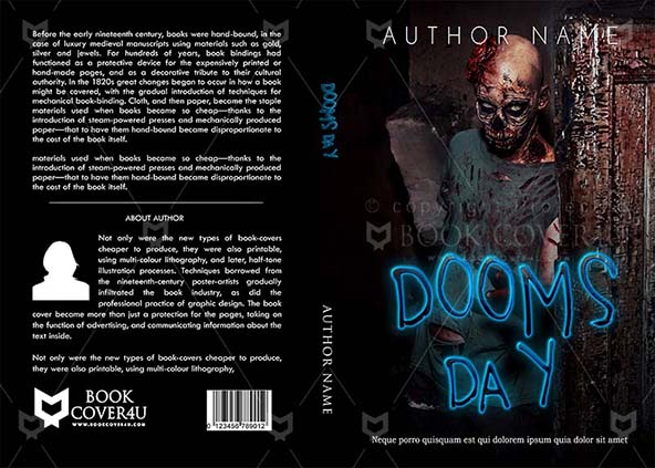 Romance-book-cover-design-Dooms Day-front