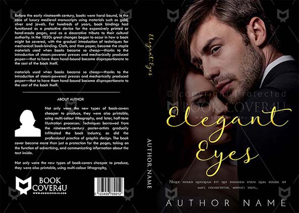 Romance-book-cover-design-Elegant Eyes-front