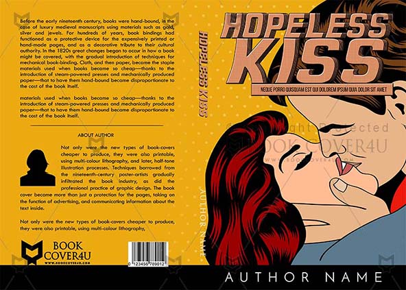 Romance-book-cover-design-Hopeless Kiss-front