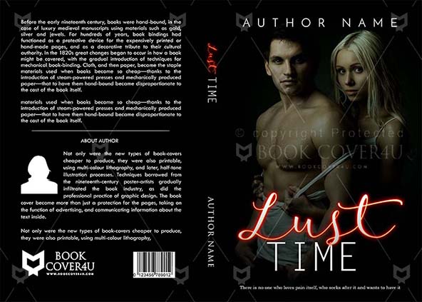 Romance-book-cover-design-Lust time-front