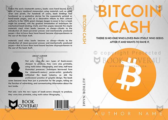 Nonfiction-book-cover-design-Bitcoin Cash-front