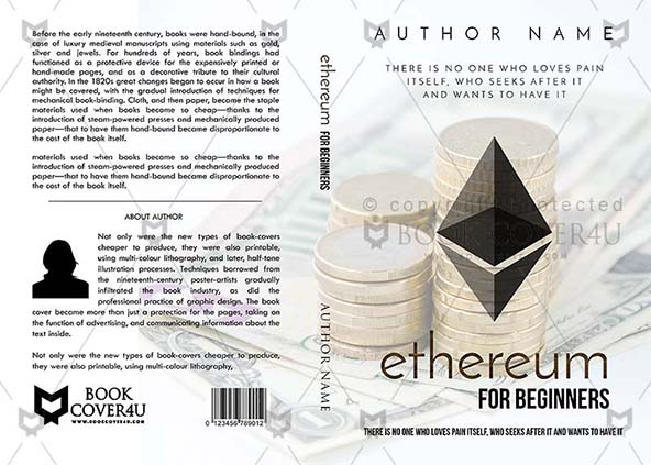 Nonfiction-book-cover-design-Ethereum For Beginners-front